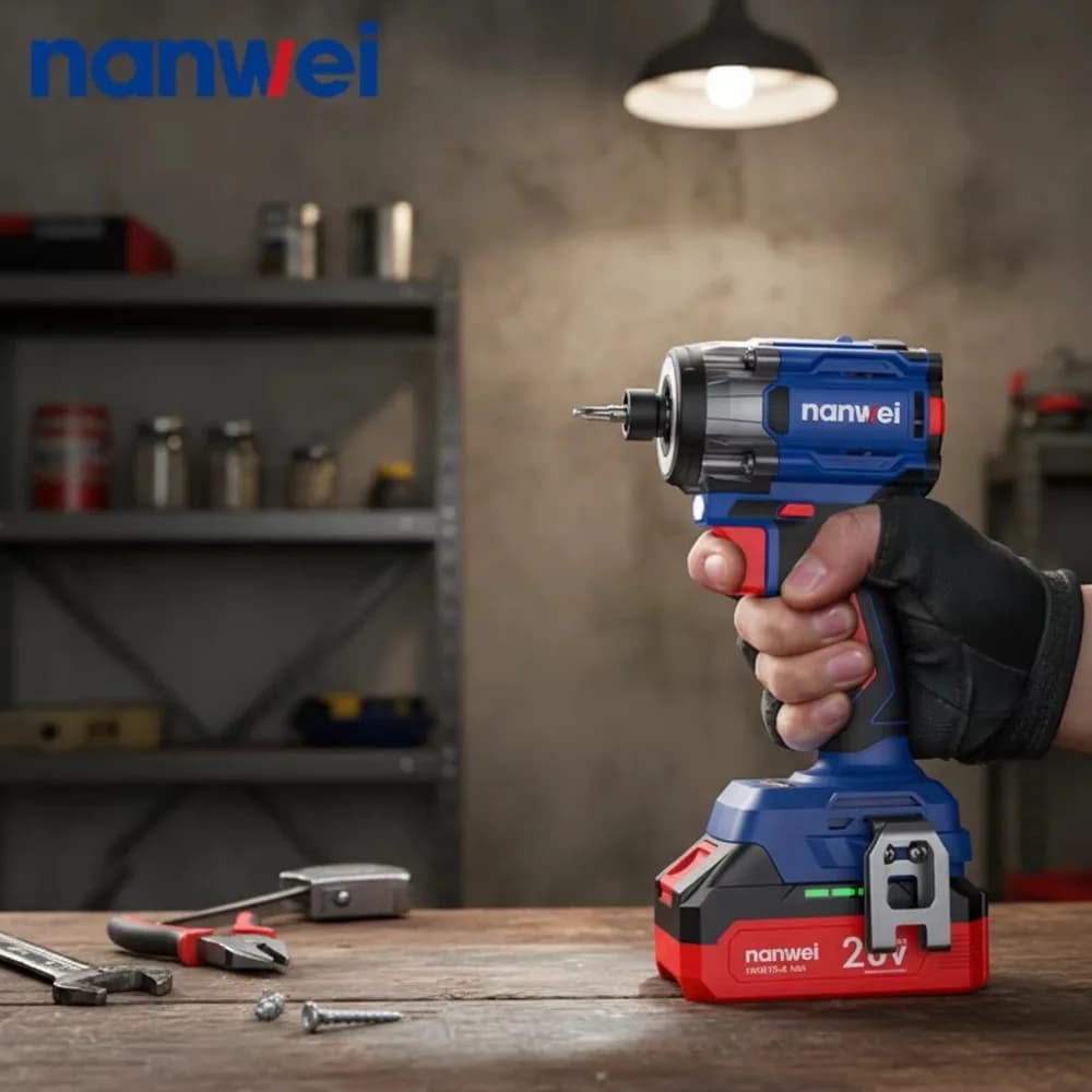 21V Cordless Power Drill Handheld Electric Screwdriver Lithium Battery Impact Hammer DIY Customizable OEM Power Drill