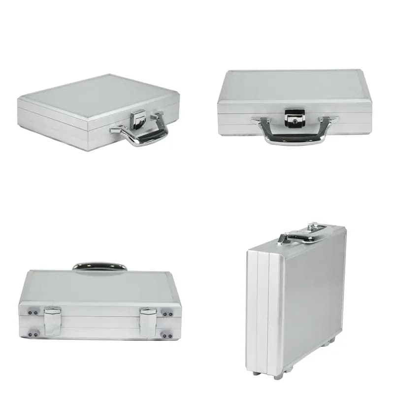 Customizable-Manufacturer customized, all-aluminum magnesium alloy portable instrument case, integrated display case,