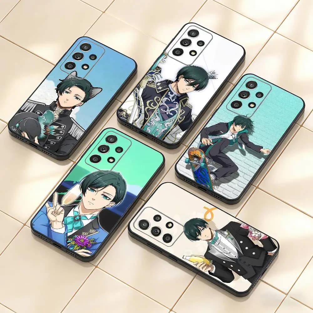 I-Itoshi R-in  Phone Case For Samsung S25,S24,S21,S22,S23,S30,Ultra,S20,Plus,Fe,Note,10,9,5G Black Cover