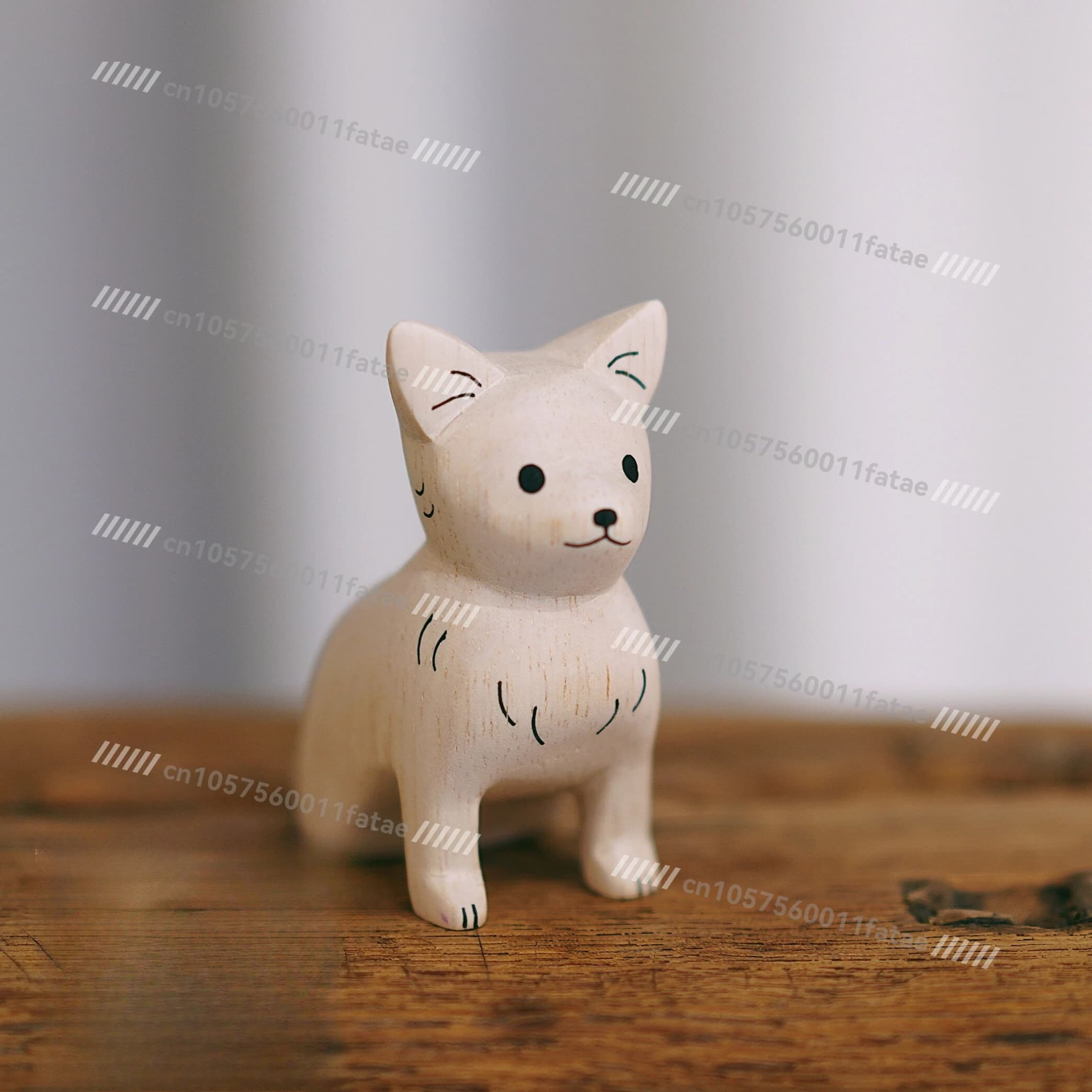 Handmade Wooden Ornament, Shiba Inu Beagle Boston Terrier Chihuahua Akita Corgi