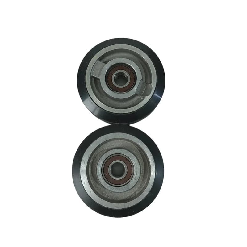 10PCS 114*32*6203 Elevator High Speed Guide Roller OD114mm W32mm Bearing6203 Lift Accessories