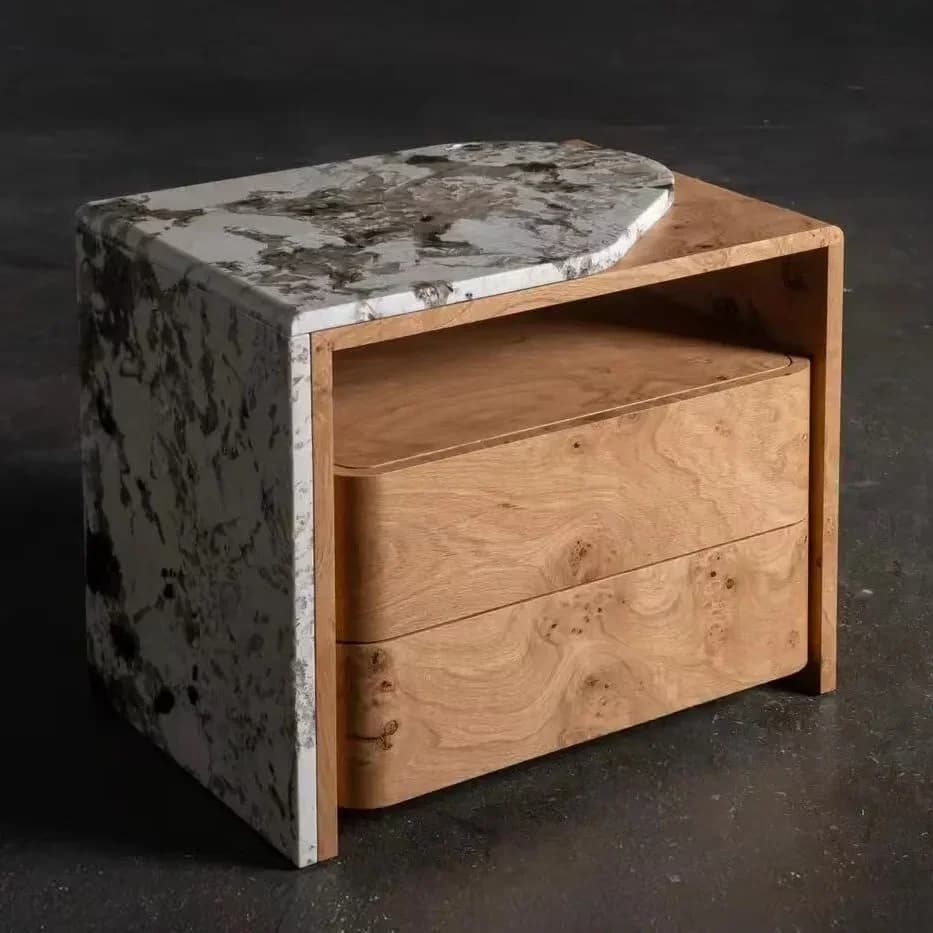 Bedroom Mobile Bedside Table Coffee Nordic Librero Drawers Luxury Storage Trendy Nightstand Organizer Muebles Home Furniture
