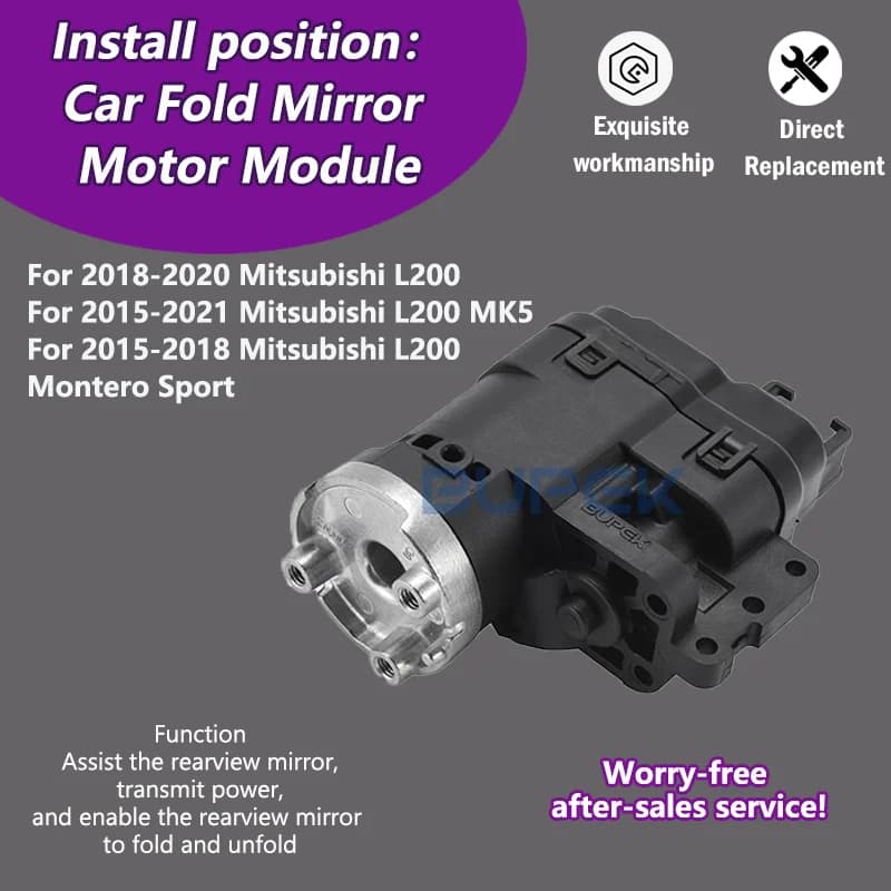 Car Wing Mirror Authentic Folding Motor Power Assembly For Mitsubishi L200 /L200 MK5/L200 Montero Sport Direct replacement