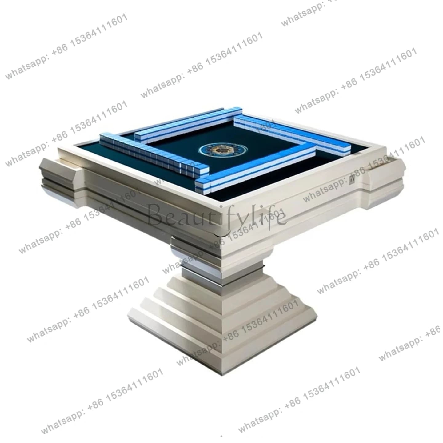 Light Luxury Automatic Mahjong Table Home Villa Leisure and Entertainment Modern High-end Multi-functional  Mahjong Machine