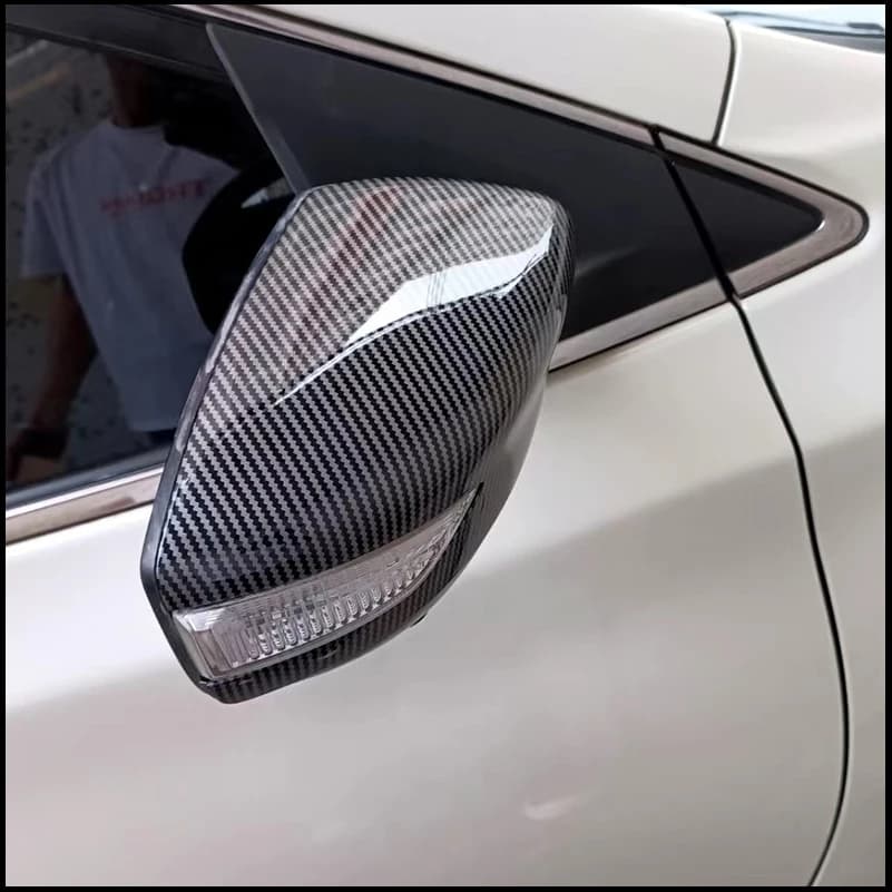 Car Styling For Nissan Sentra 2012-2019 Door Side Wing Rearview Mirror Cover Cap Housing Replace Trim Style Auto Accessories
