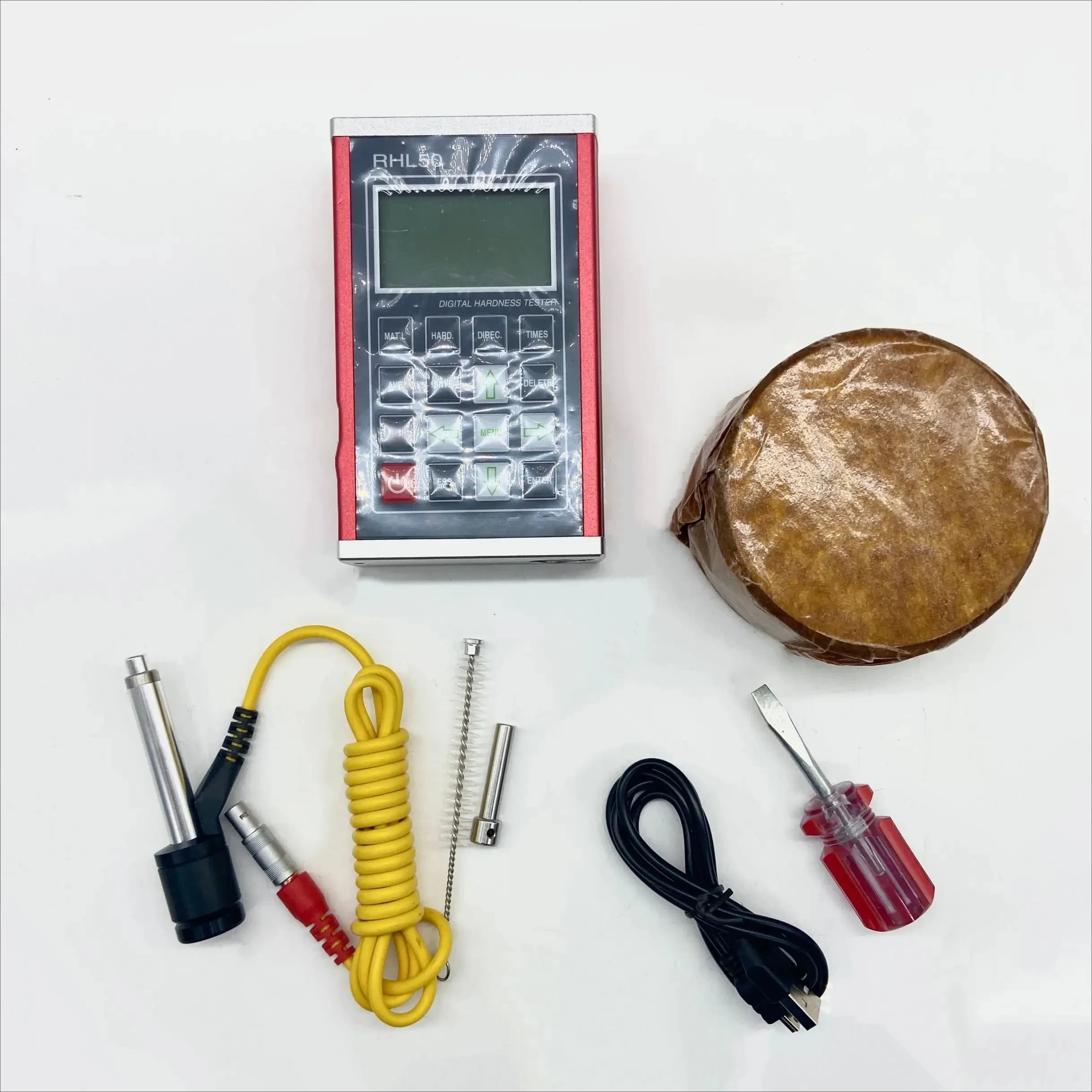 LED Display RHL50 Portable Aluminum Hardness Tester HLD Metal Hardness Testing Equipments