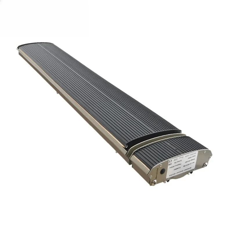 Ceiling wall-mounted 2400W household electric solar room infrared ceramic heater with remote control