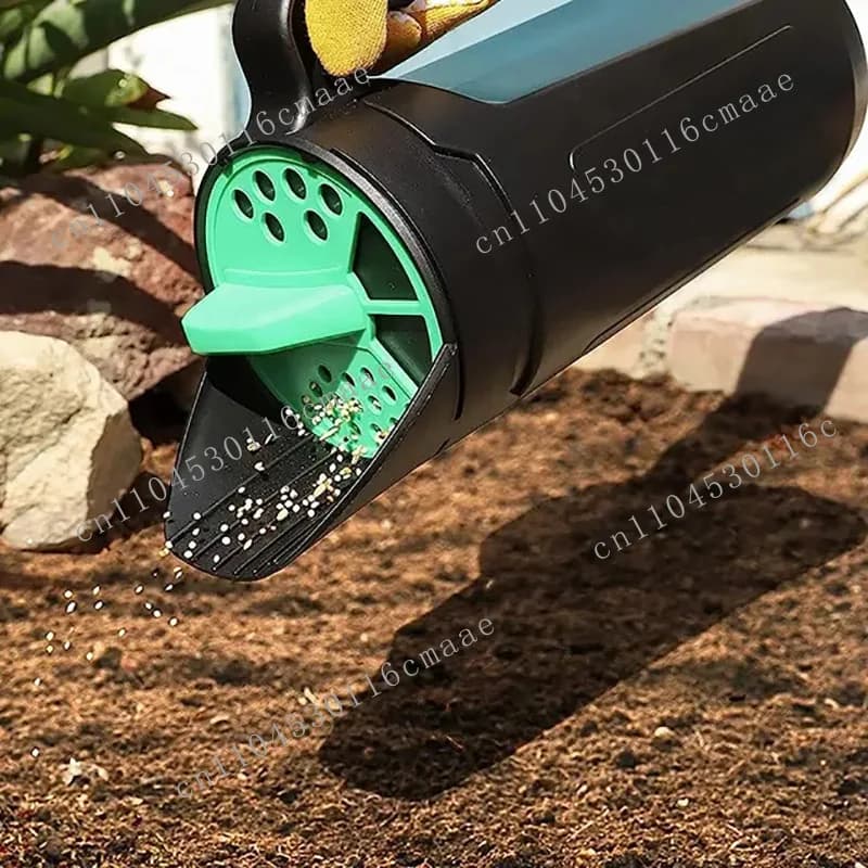Garden, lawn, vegetable seed seeder, seed pot, snowfield salt spreader, salt shaker