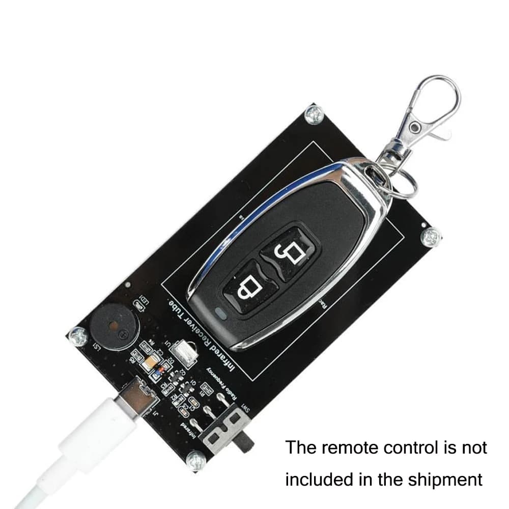 DC5V Infrared Remote Control RF Remote Control Detection Module Wireless Remote Control Test Module Type-C Interface