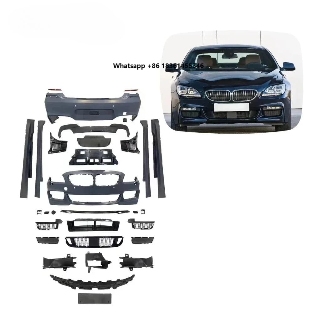 for  F06 Conversion Kit 6 Series F06 Body Kit Modified to Mt Tuning  Kit 6 Series F06 F12 F13 Bodykit Upgrade Car Bumpers