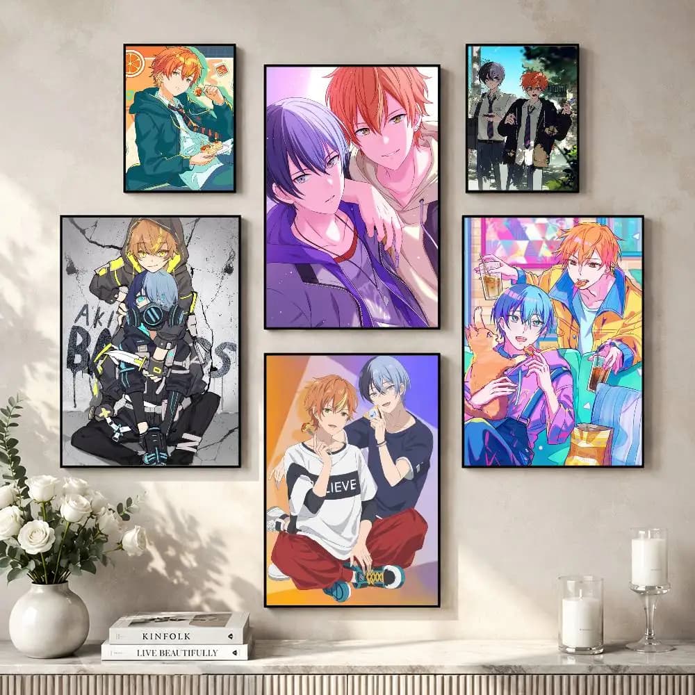 A-Akitoya Akito T-Toya Poster Versatile HD Waterproof Wall Art Self-Adhesive Decor for Any Space Ideal Gift
