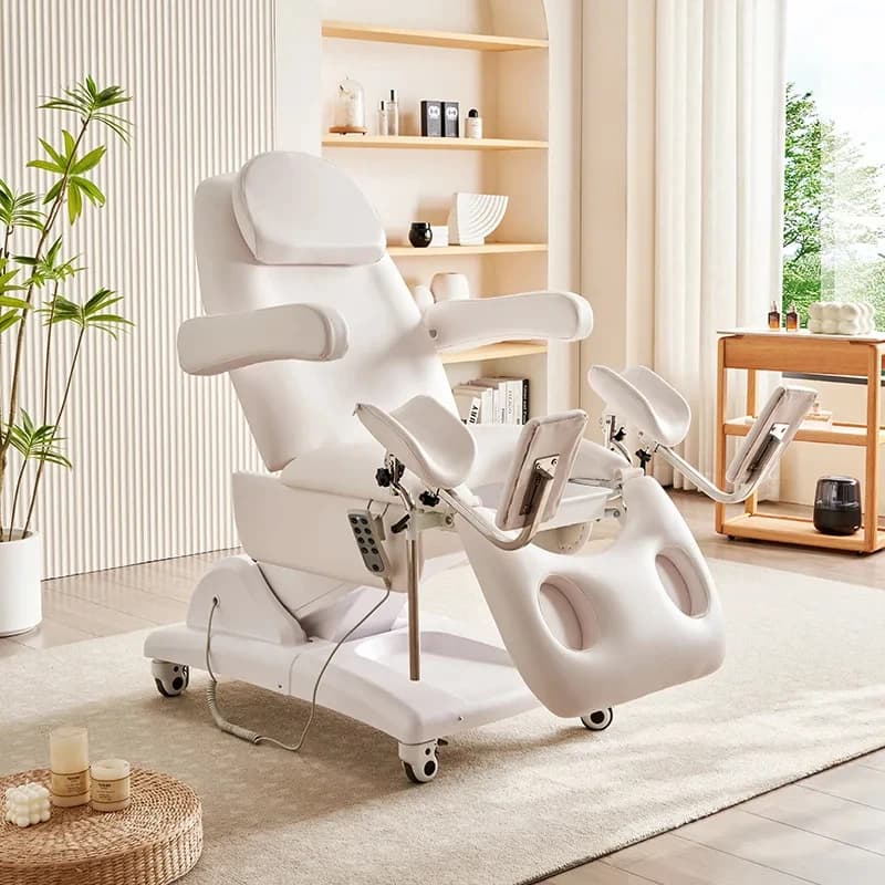 Automatic gynecological intimate examination salon lift medical body tattoo bed
