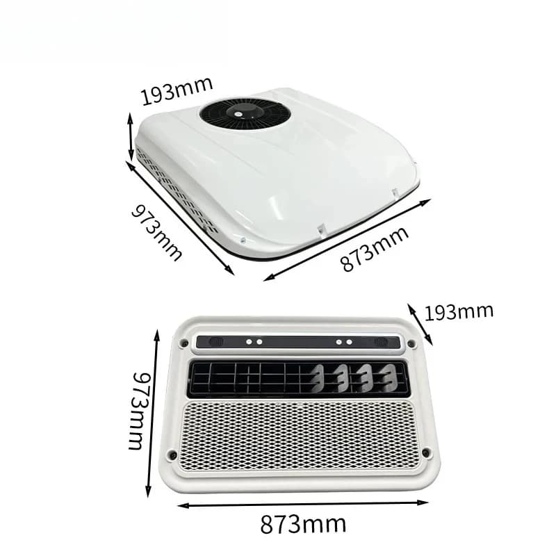 Roof Mounted Volt Rooftop Conditioning V V Parking Conditioner Car Van Truck Bus Caravan