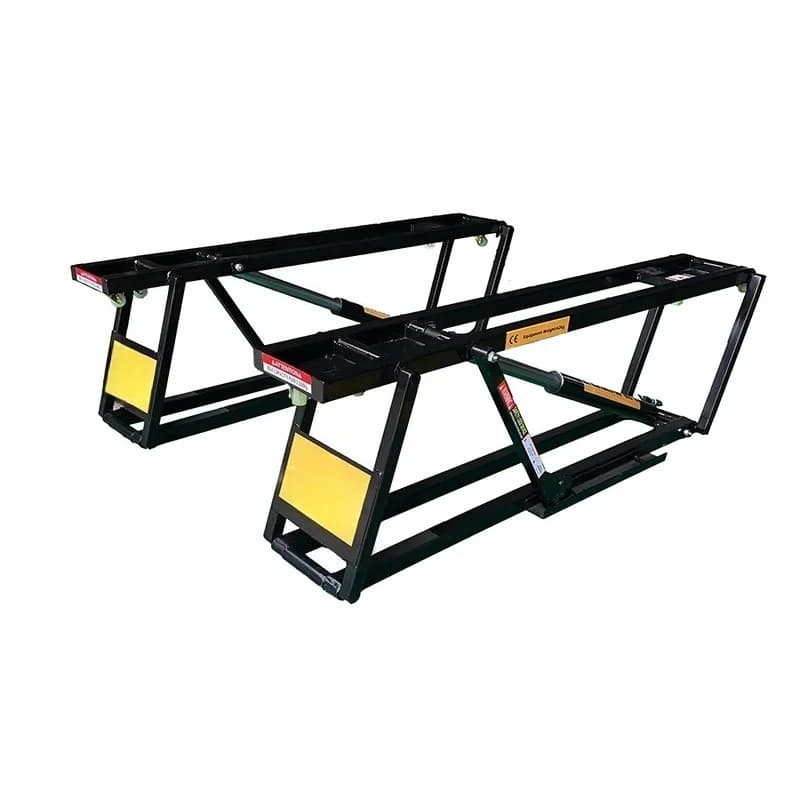 3500KG Hydraulic Lift for Car Wash and Car  Movable Quick Lift Jack Portable Car Lift