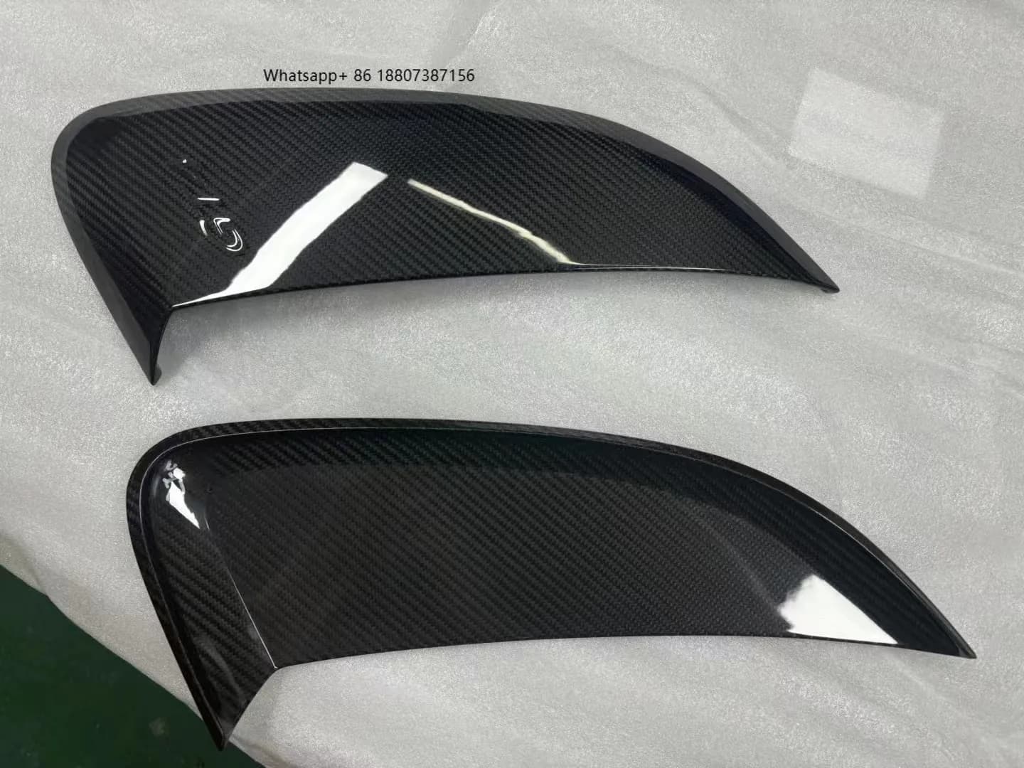 Rear Side Fenders Vent forporsche 718 982 Dry Carbon Quality, Fitment Perfect