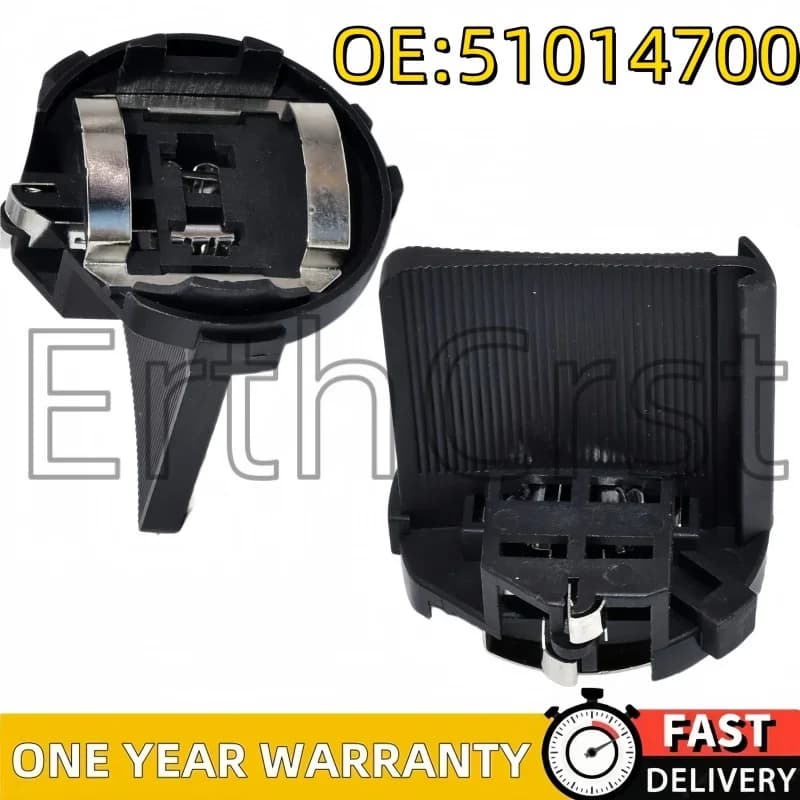 Black Low Beam Headlight Socket Holder Base for Volkswagen Golf 6 7 Touran Scirocco Sharan 51014700 Automobile Part