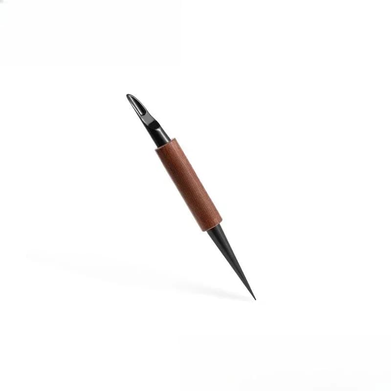 Coffee engraving needle, solid wood hook needle, bar engraving stick, latte artist