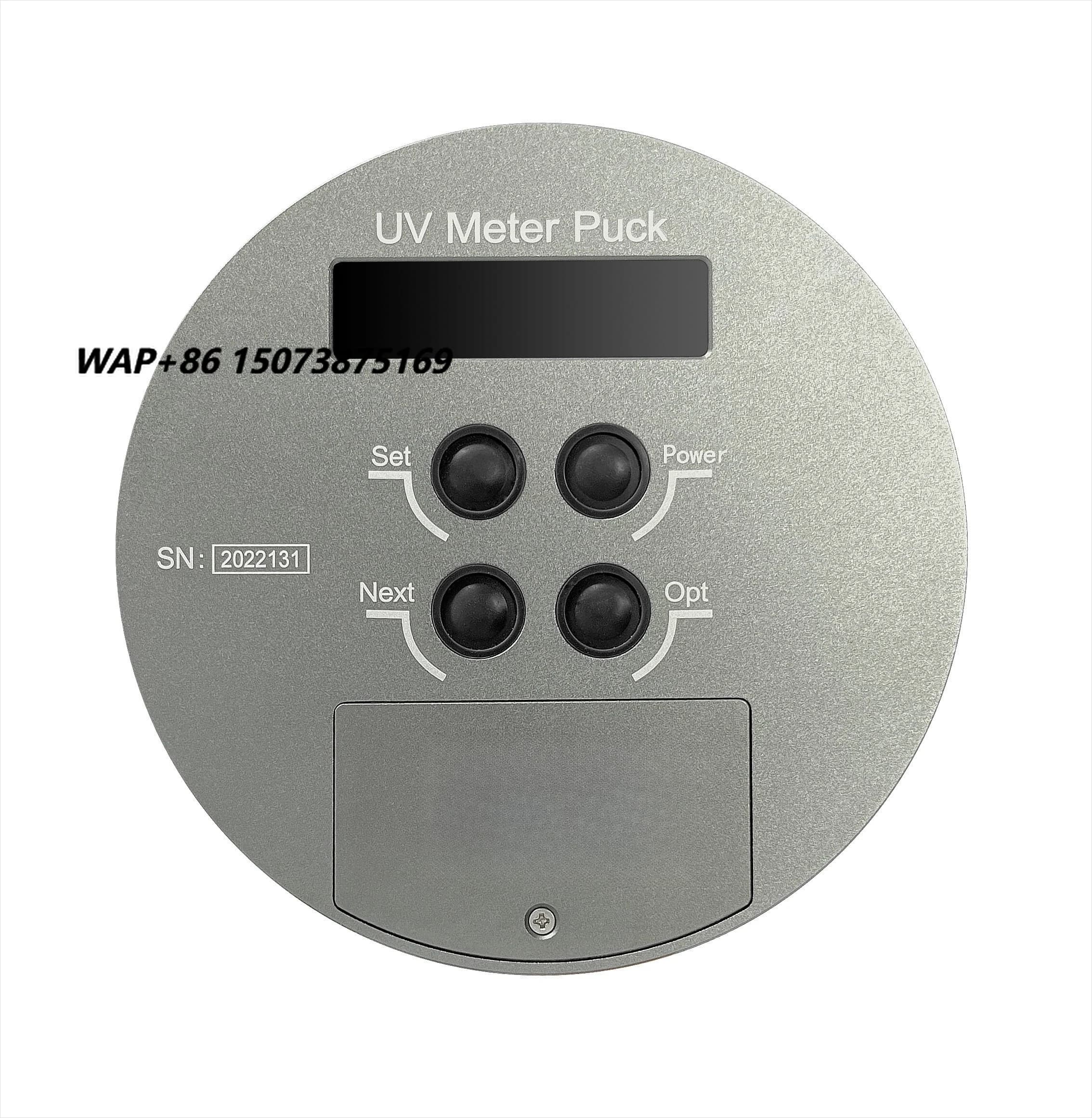 UV Meter UV Energy Analyzer 4 Band Digital OLED Display LED Lamp Halogen Iron-Doped  Lamps UV Irradiance 10-5000 MW/cm