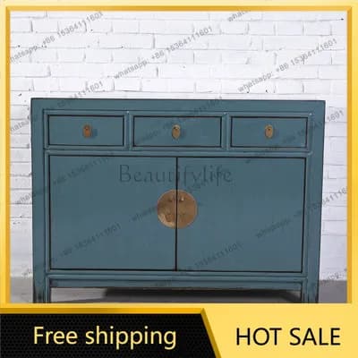 XX. Chinese retro furniture solid wood new decorative locker