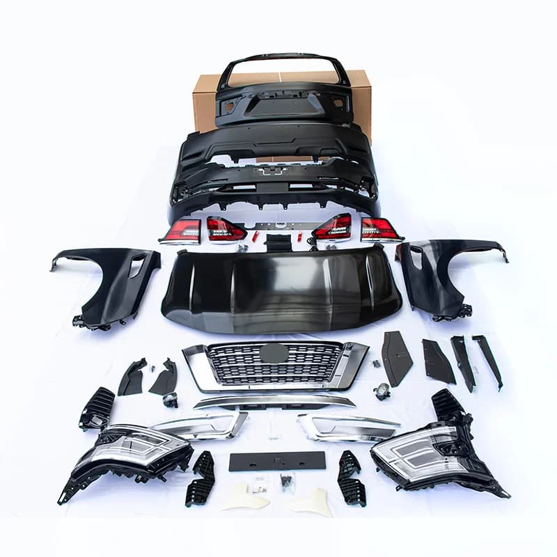 Car Front Rear Bumper New Design Body Kits for Patrol 2016-2019 Upgrade 2021 Body Kits