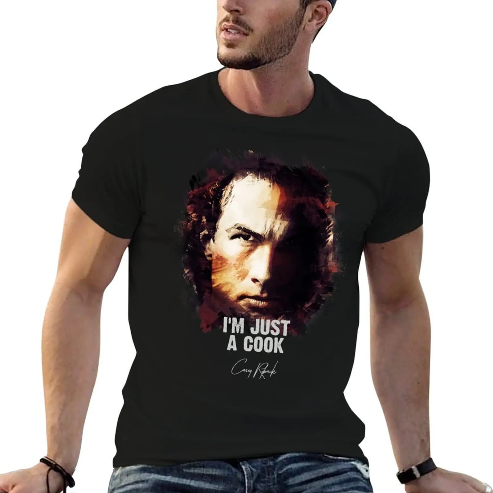 I`m Just A Cook - Casey Ryback [UNDER SIEGE] T-Shirt quick drying tees t shirts men
