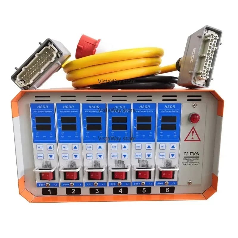 6-zone PID Hot Runner Temperature Controller for Plastic Molds That Can Be    with YUDO Hot Runner Temperature Controller