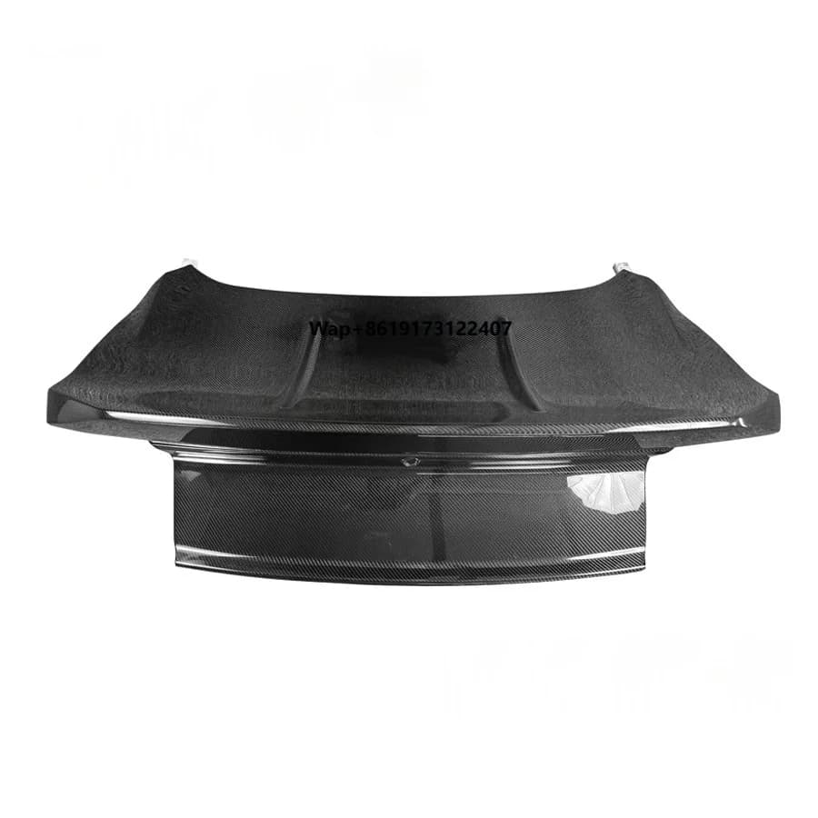 Suitable for Mustang Modification and Upgrade Carbon Fiber Trunk Lid Luggage Compartment Lid with Upturned Tail