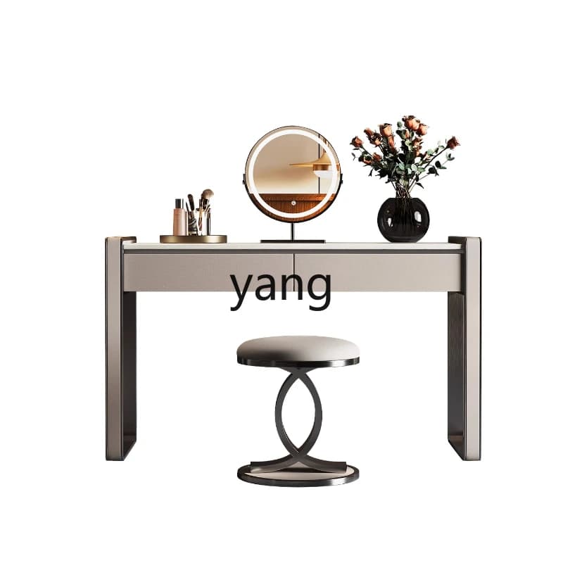 LMM Integrated Master Bedroom Modern Marble Italian Style Vanity Table