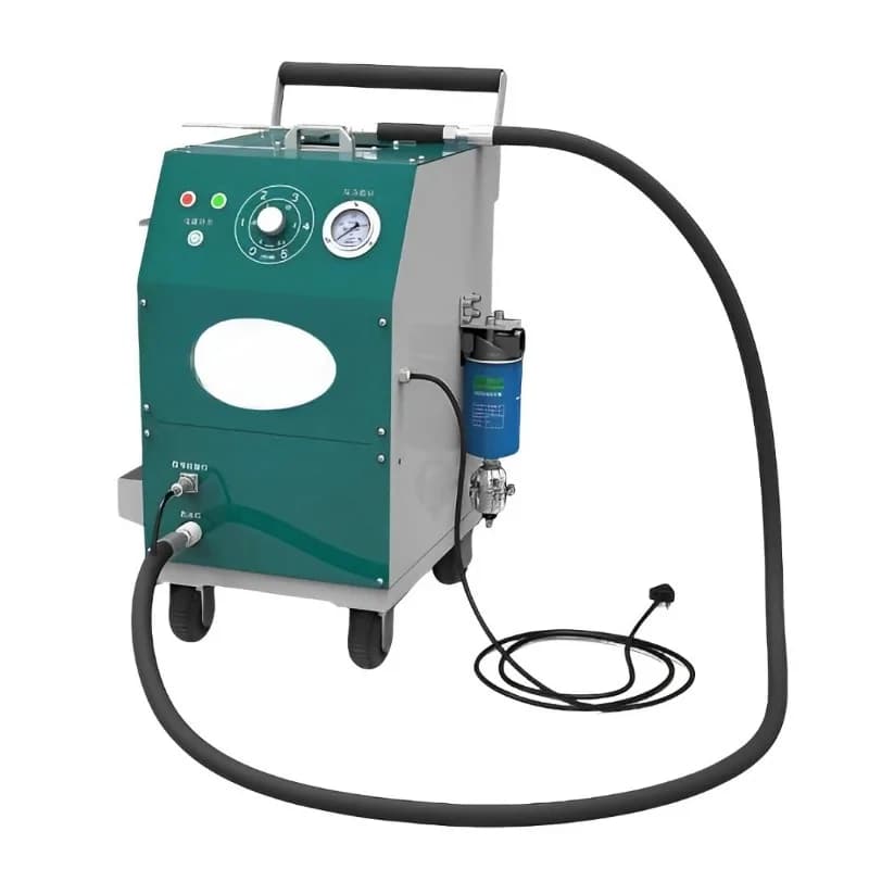 Automobile dry ice cleaning machine Engine throttle removal Carbon deposits Dry ice carbon removal machine