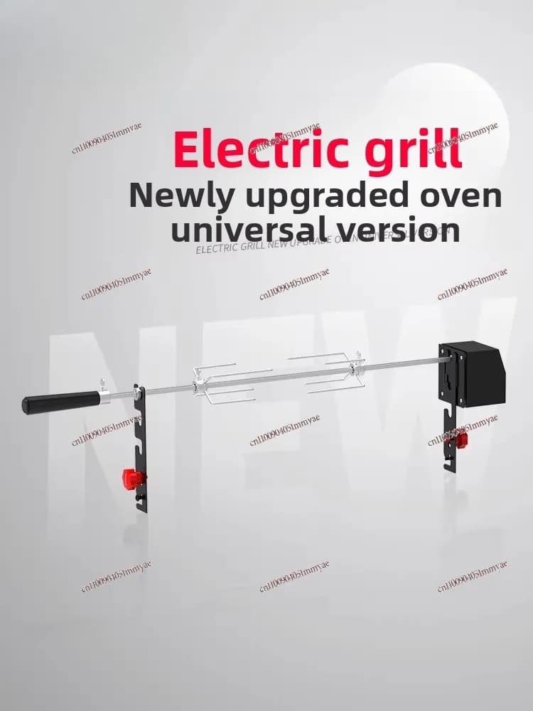 Electric rotating grill, fully automatic stainless steel grill accessories