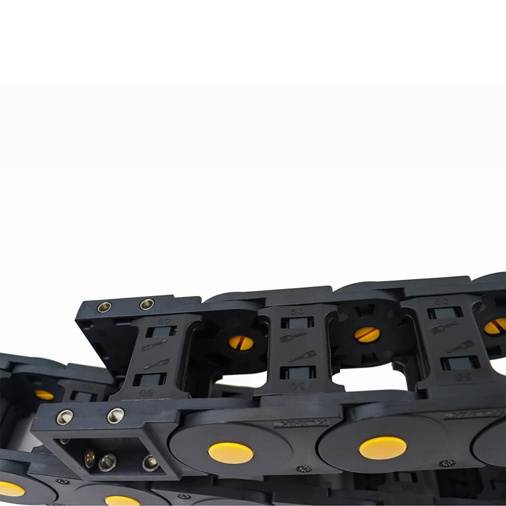 35X50 PA66 nylon material machine tool plastic cable drag chain conveyor