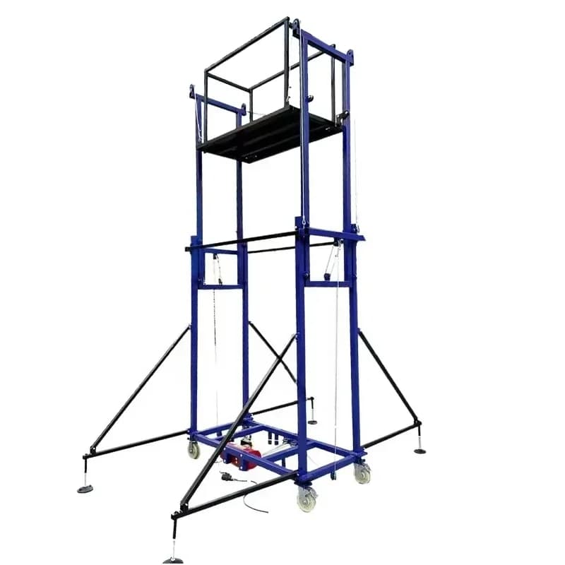 Lifting platform platform cargo lift 500kg electric scaffolding