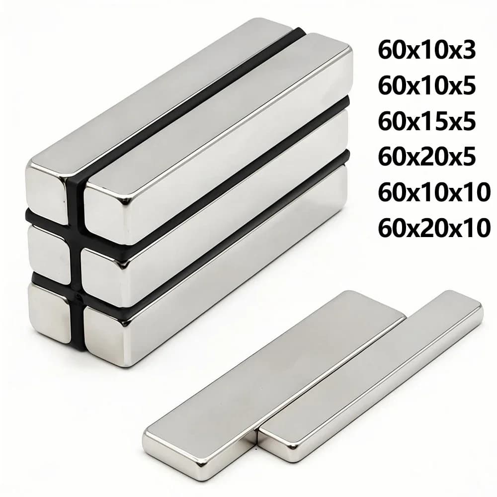 iman Refrigerator magnets DIY Office Whiteboard Workshop 60x10x3/60x10x5/60x15x5/60x20x5/60x10x10/60x20x10mm