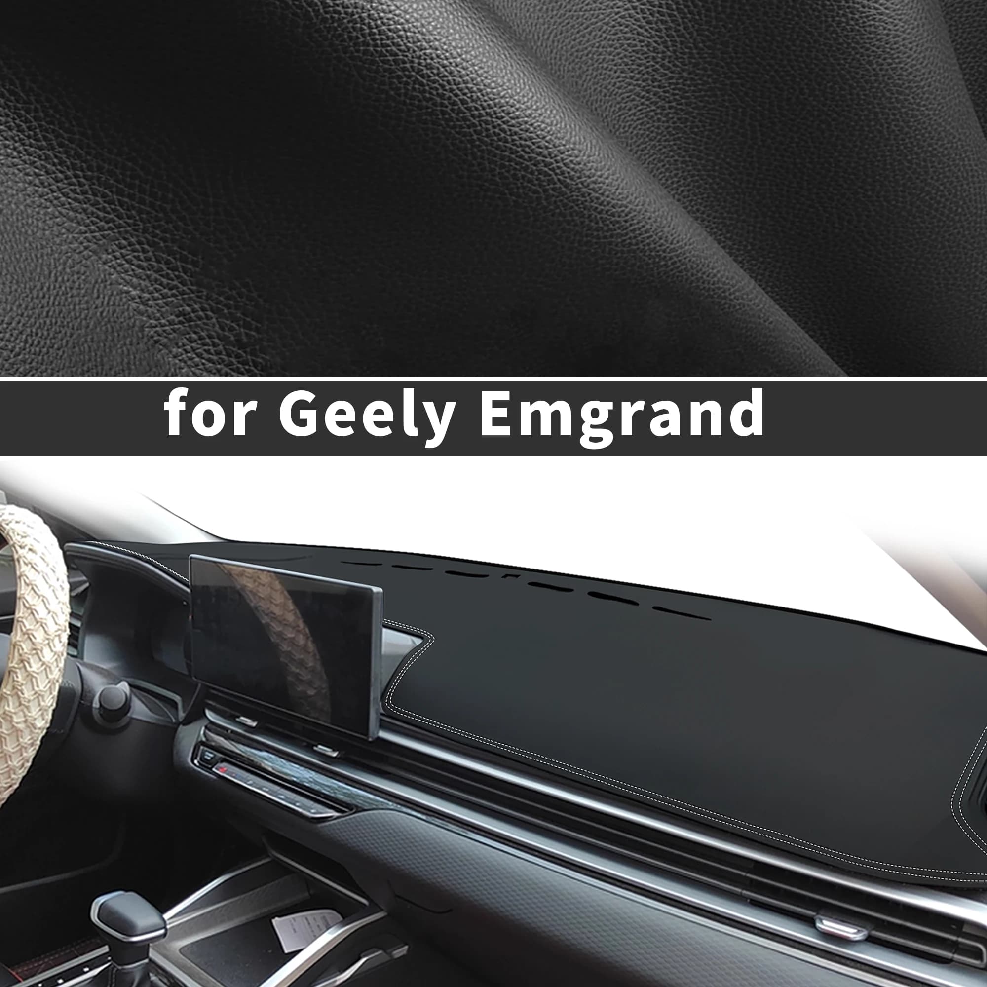 for Geely Emgrand 2022-2026 4th Gen SS11 fit Dashboard Cover Sun Shade Dash Mat Anti‑Glare Anti‑Reflection Dash Pad Dashmat