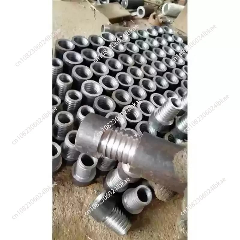1 Piece Machine Drilling Pipe Water Drilling Taper Threaded Rig Accessories
