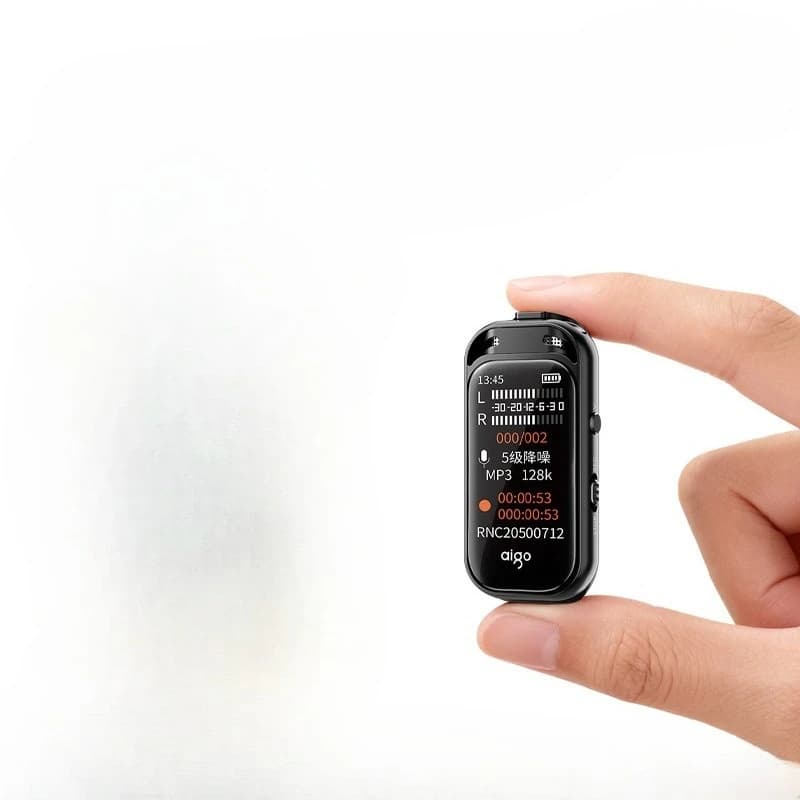 Hanging clip recorder high definition noise reduction meeting notes