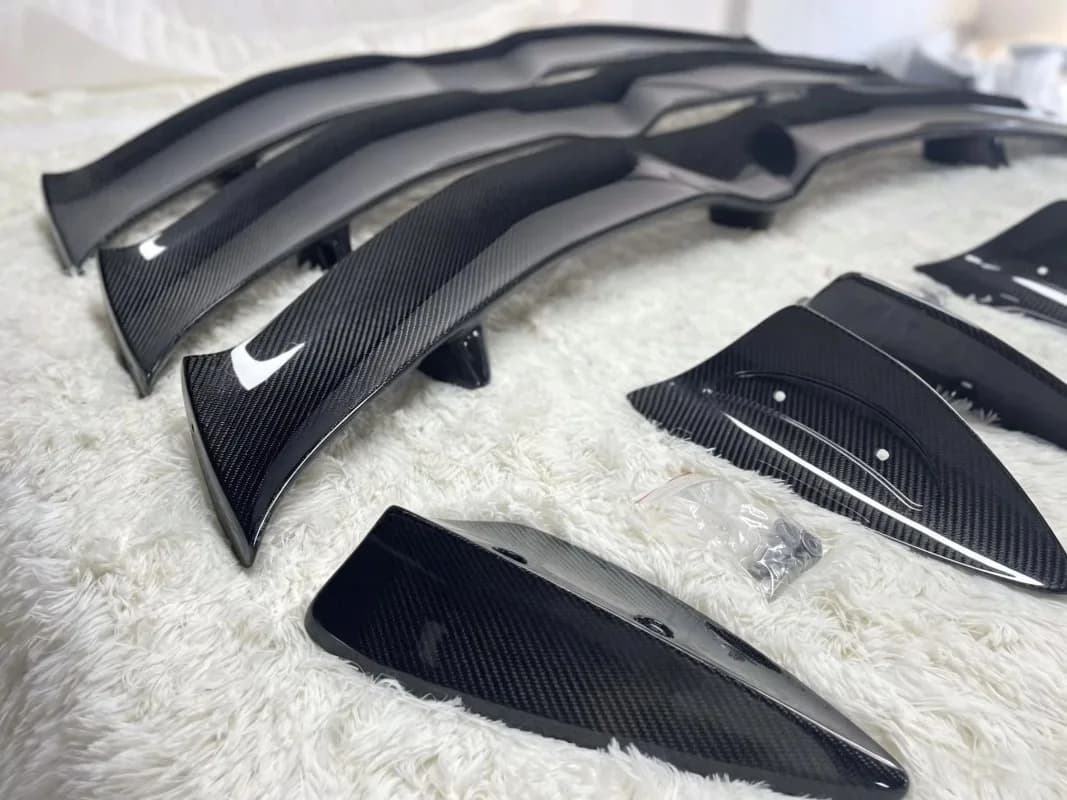 N Type Carbon Fiber Rear Wing for CN7 Car Accessories Enhance Exterior Appearance Wholesale