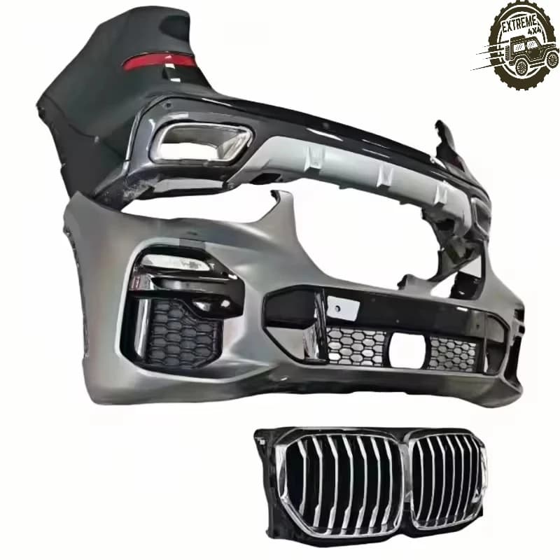 High Quality Front Rear Bumper Body Kit for BMW X5G05 Easy Installation Exhaust Cut-Outs Plastic Auto Parts Clips Used Condition