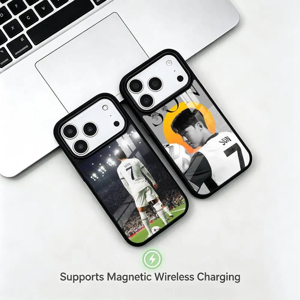 football star Son Heung-min   gift Phone Case For iPhone17,16,15,14,13,12,11 Plus,Pro Allows magnetic wireless charging