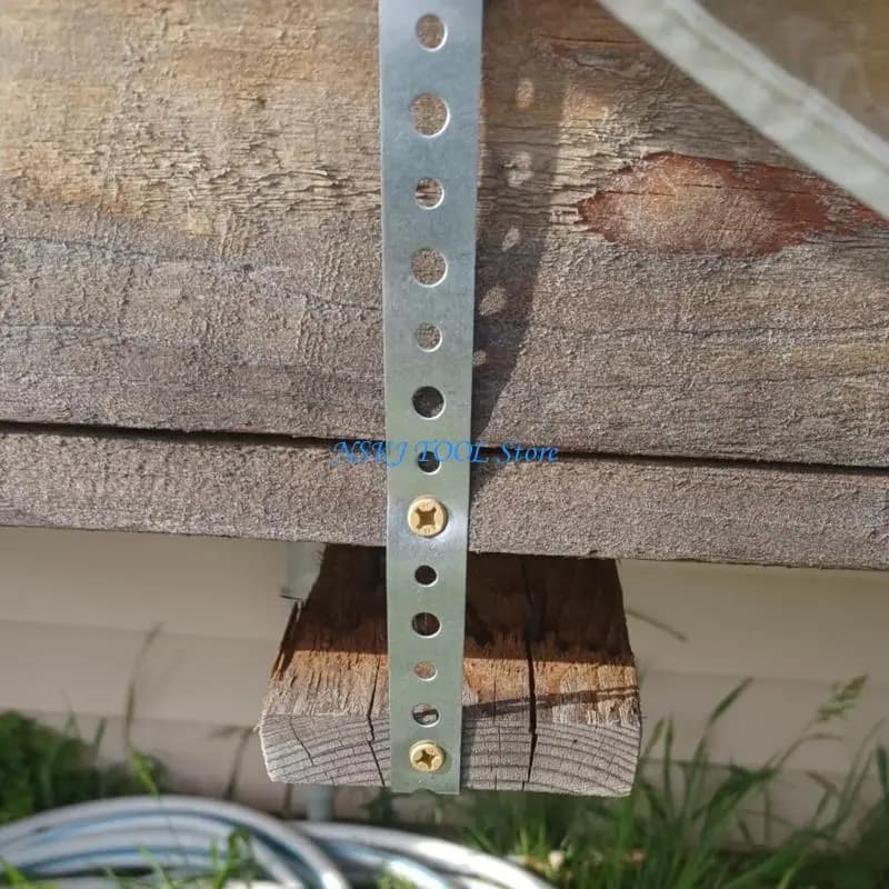 L8RC Galvanized Pipe Hanger Strap With Hole Flexible Trimming For Pipe Support Hanging with Hole Flexible Trimming Fixing