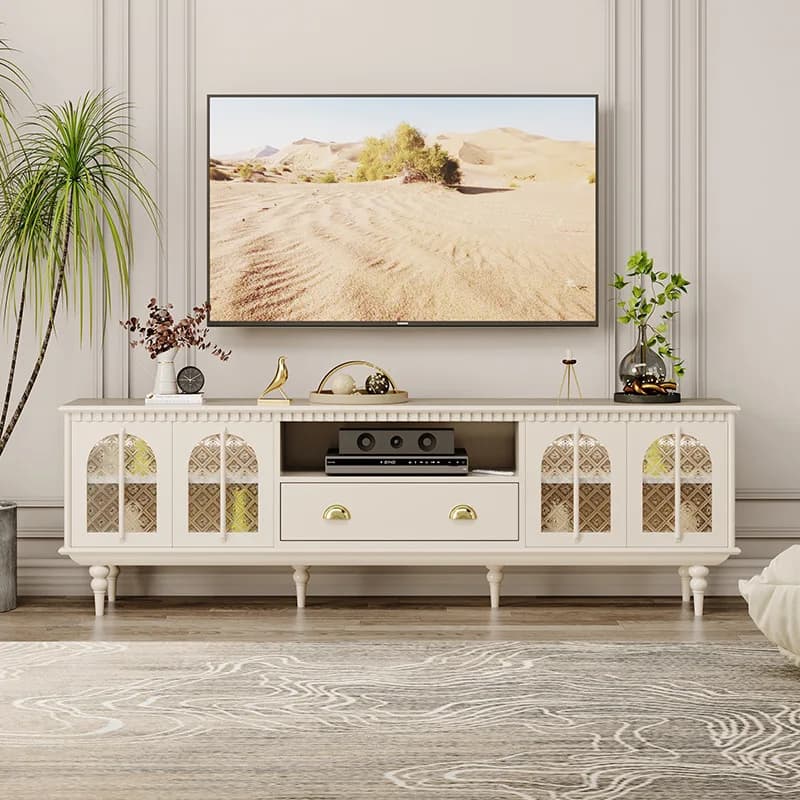 Creative Luxury Tv Stands Design Accent Modern Unique Living Room Clear Cabinets Tv Table Big Size Archivadores Unique Furniture