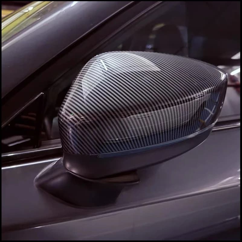 Car Styling For Mazda CX-5 CX5 2017-2022 Rearview Mirror Cover Caps Housing Replace Models Decorative Auto Parts Accessories