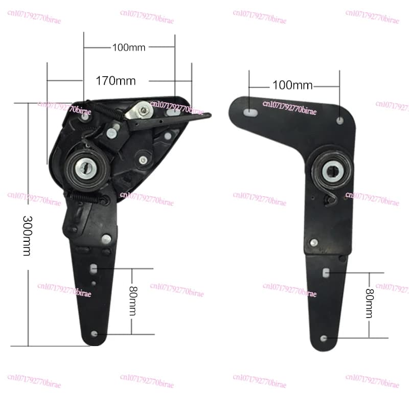 The Seat Angle Adjuster Is Folded 0 Degrees 180 Degrees and Flattened in The Middle Row for Double Adjustment.