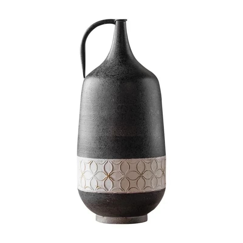 American rural retro vase living room entrance old ornament