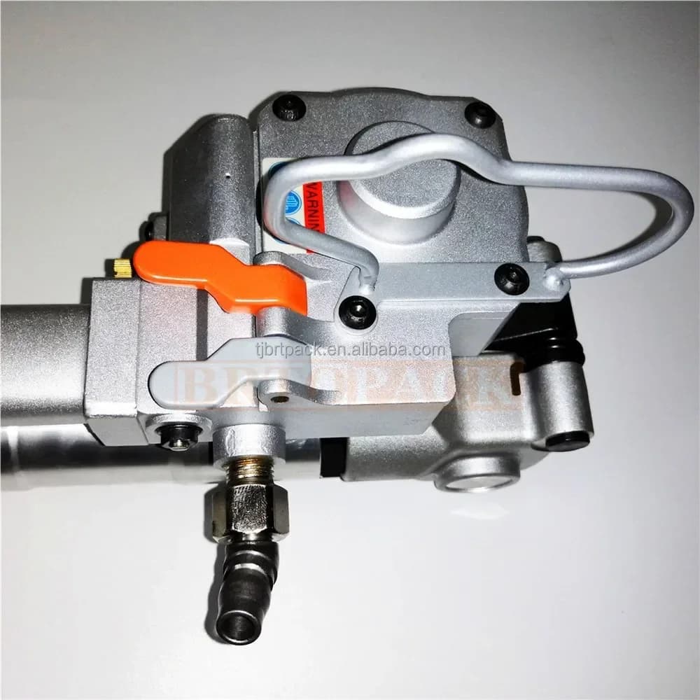 Gold SellerAQD19 Handheld Plastic PP Strap Tape Machine Pneumatic Hand Packing Tools PET Strapping Machine