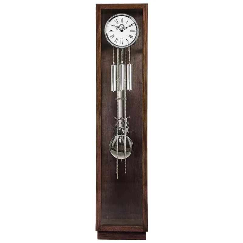 Modern living room mechanical large seat clock simple standing  retro grandfather