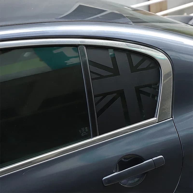 For Infiniti G25 G27 G37 2007 2008 2009 2010 2012 2013 PVC Black Vinyl Decal Car Rear Window Glass Sticker Car Accessories