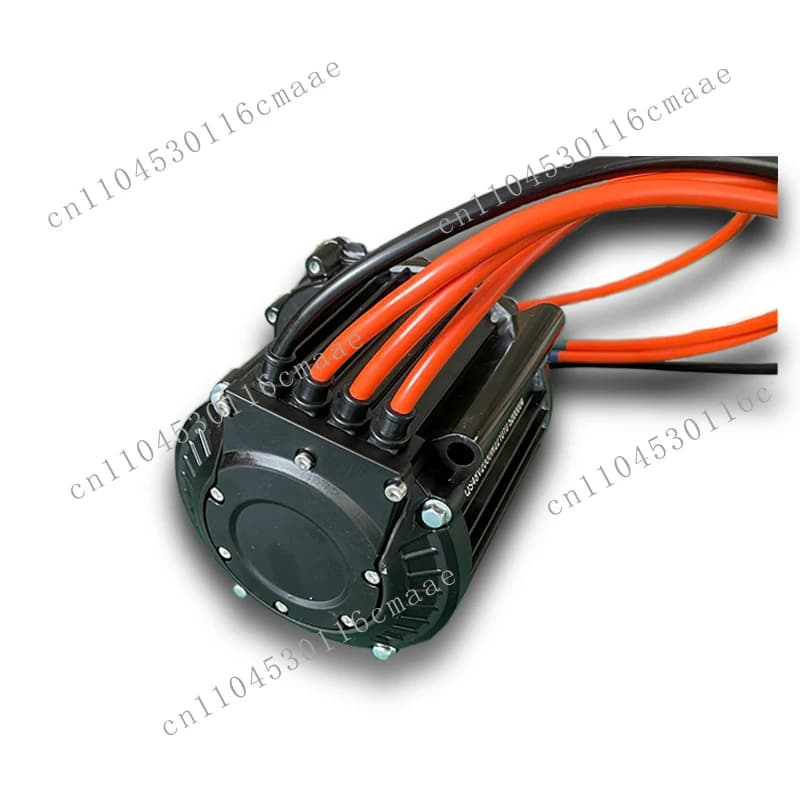 2000W Mid-drive PMSM Motor with Internal Gears for Electric Vehicle