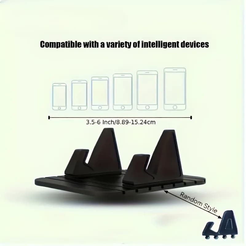Car Silicone Holder Car Dashboard Anti-Slip Mat Rubber Mount Holder Pad Stand For Mobile Phone GPS Bracket Phones Holder