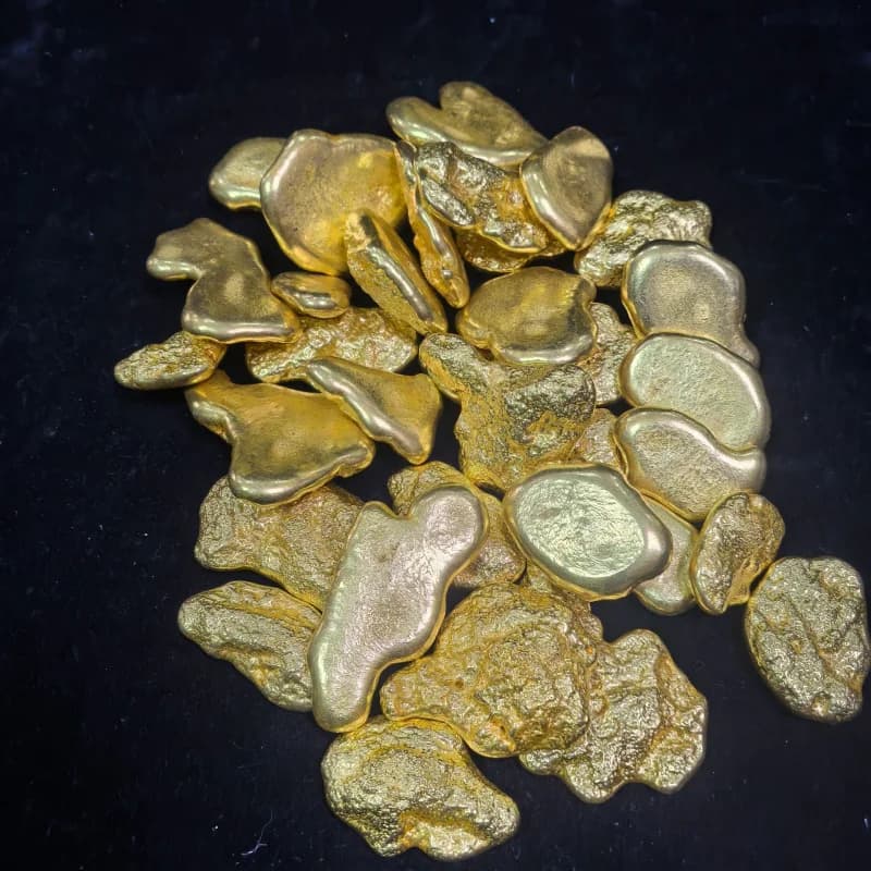 Vintage Handmade DIY Accessories Materials Random Antique Pure Copper Alloy Dog Head Gold